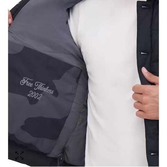 Hudson Puffer Trucker Jacket M - Picture 4 of 16